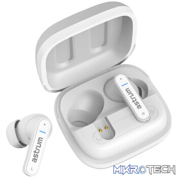 ET360 True Wireless Bluetooth Earbuds  White